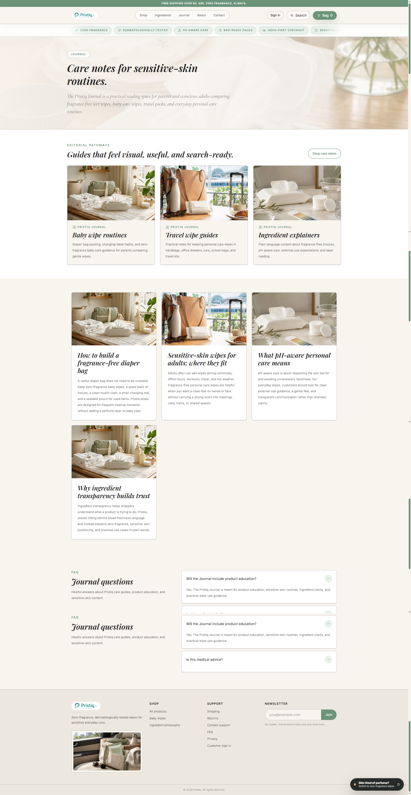 Pristiq — Laravel E-commerce Website & Admin Panel - Image 1