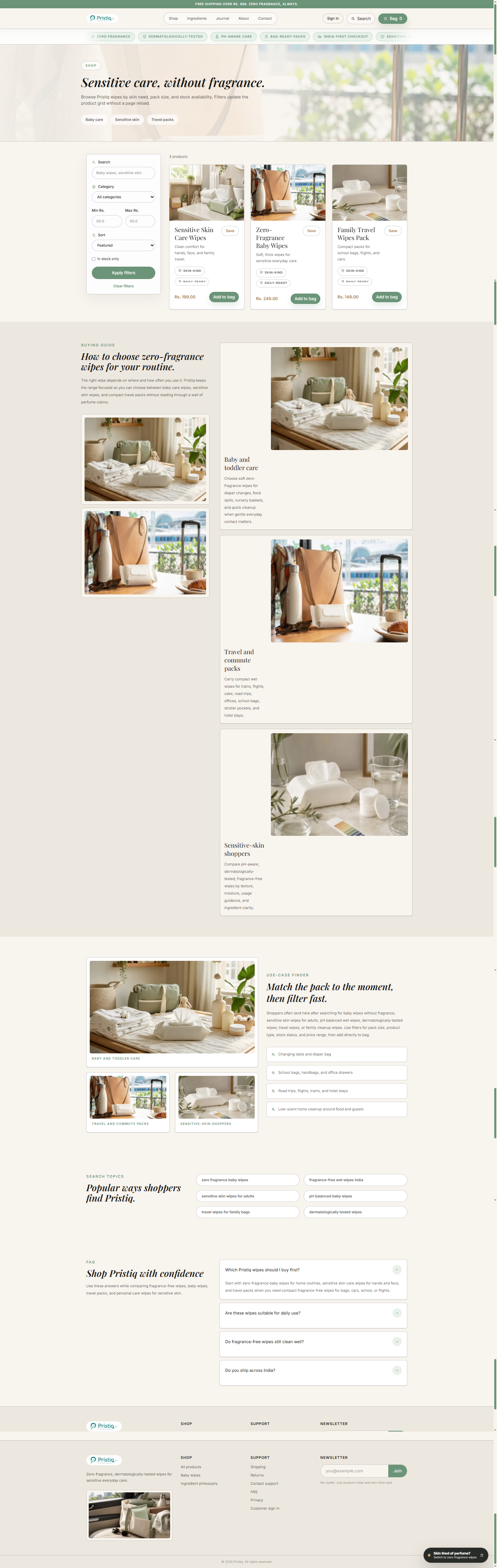 Pristiq — Laravel E-commerce Website & Admin Panel - Image 2
