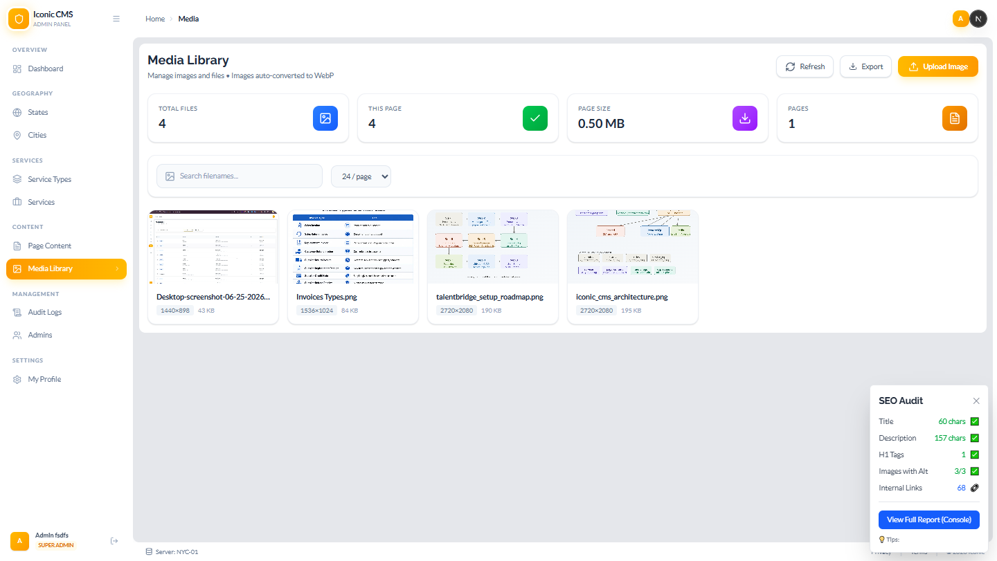 Iconic Brand Group — Next.js Website & Node.js CMS - Image 4