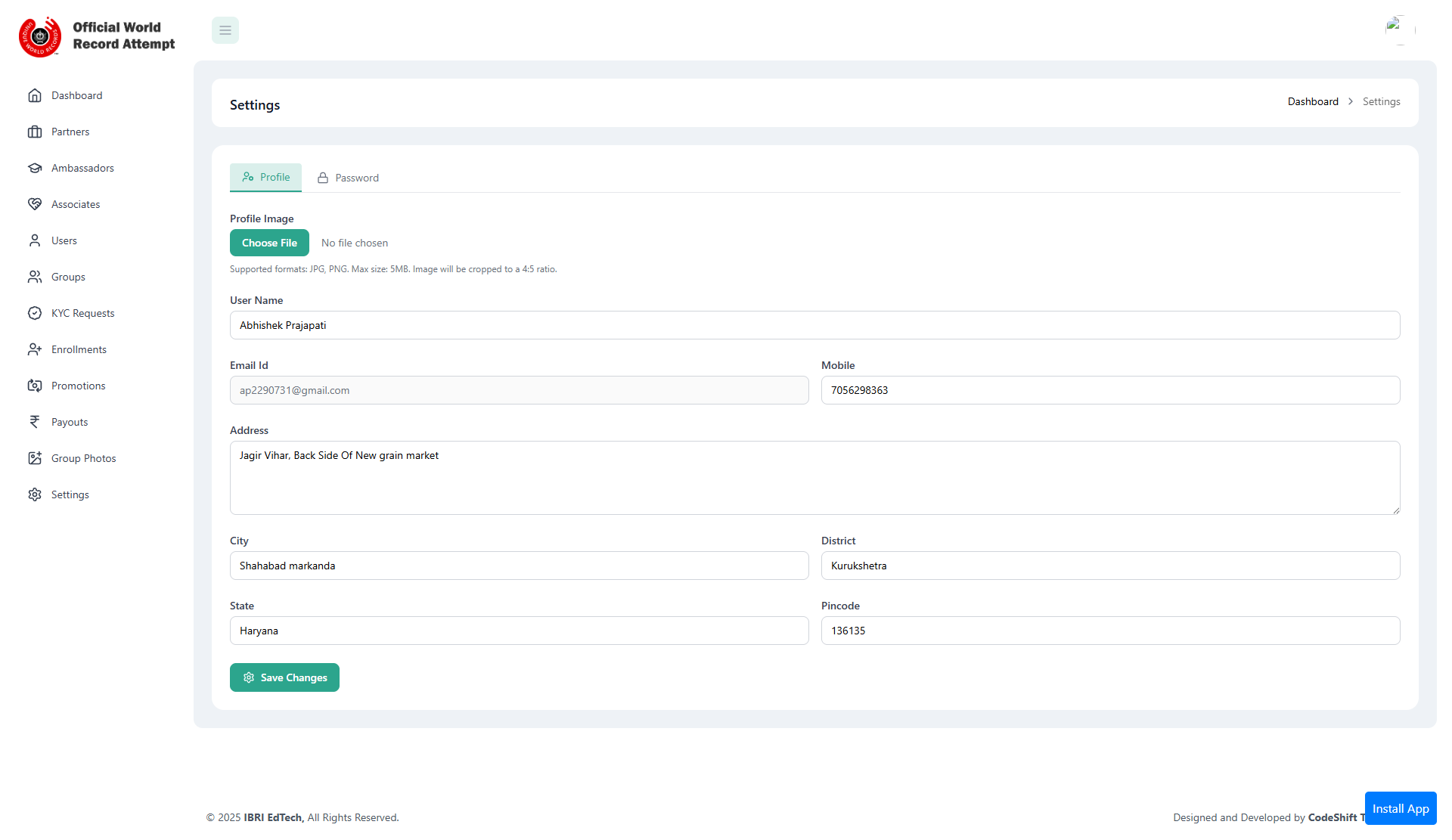 Event Management Portal — Multi-Role Platform with 6 Dashboards