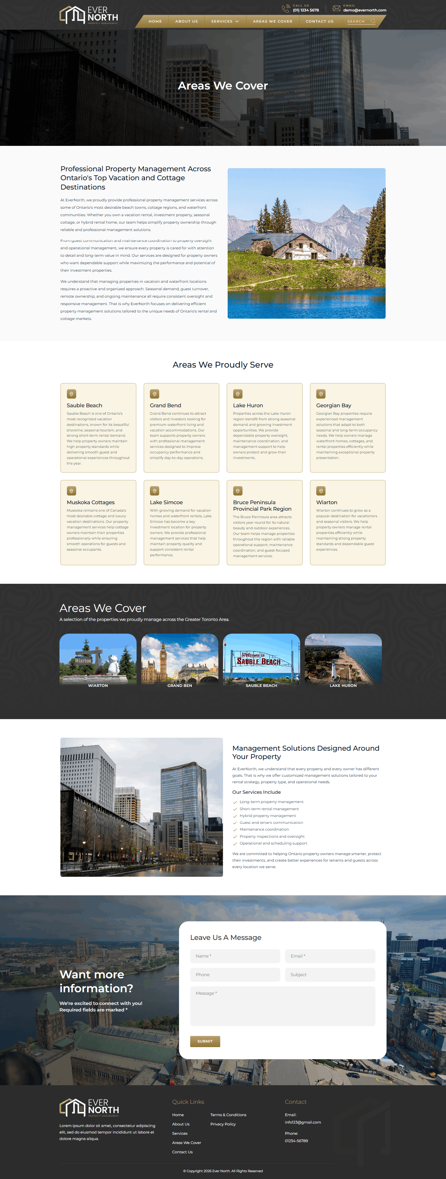 EverNorth — CMS-Driven Website Platform with Full Admin Control