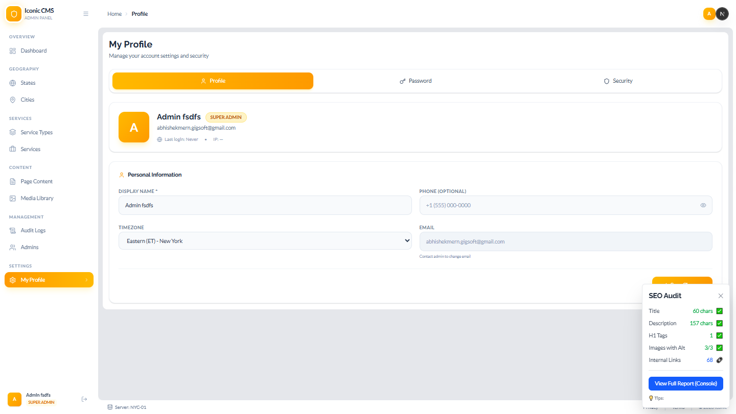Iconic Brand Group — Next.js Website & Node.js CMS - Image 3