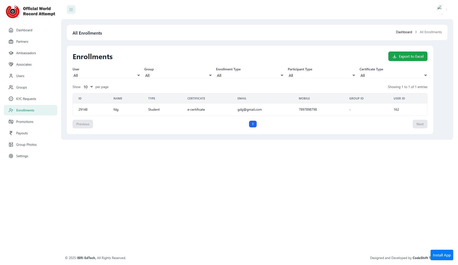 Event Management Portal — Multi-Role Platform with 6 Dashboards