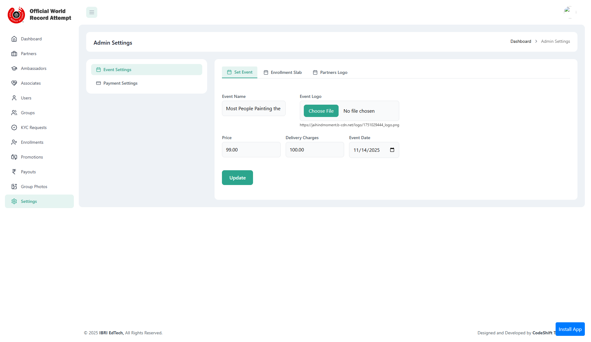 Event Management Portal — Multi-Role Platform with 6 Dashboards